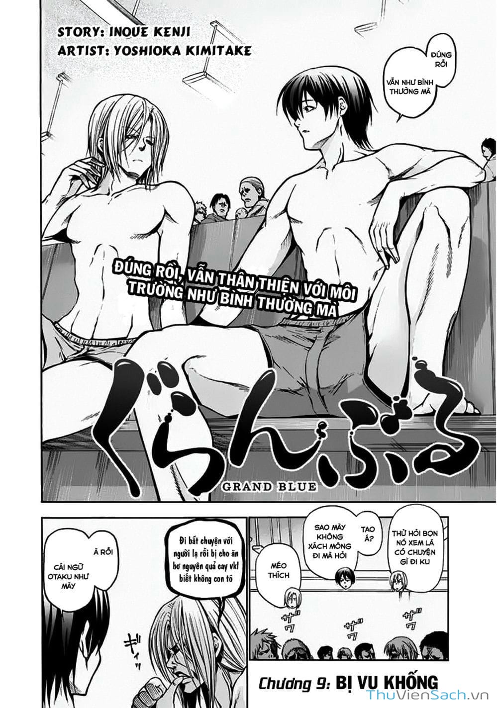 Truyện Tranh Cô Gái Thích Lặn - Grand Blue trang 3