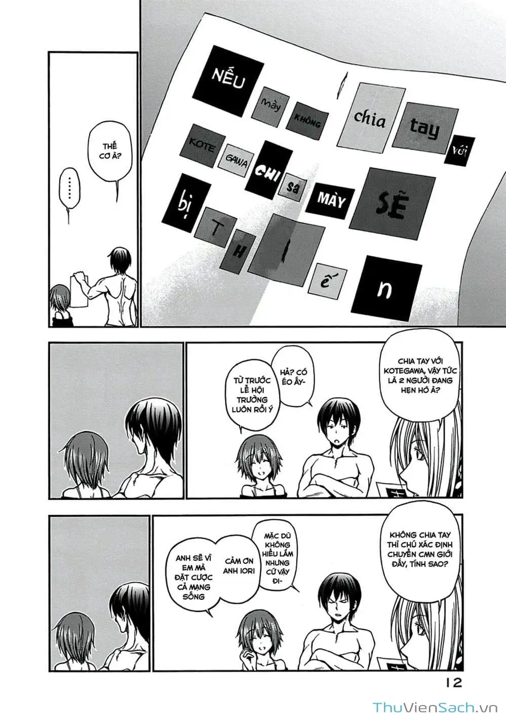 Truyện Tranh Cô Gái Thích Lặn - Grand Blue trang 3