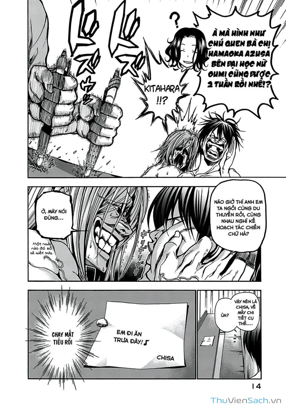 Truyện Tranh Cô Gái Thích Lặn - Grand Blue trang 3