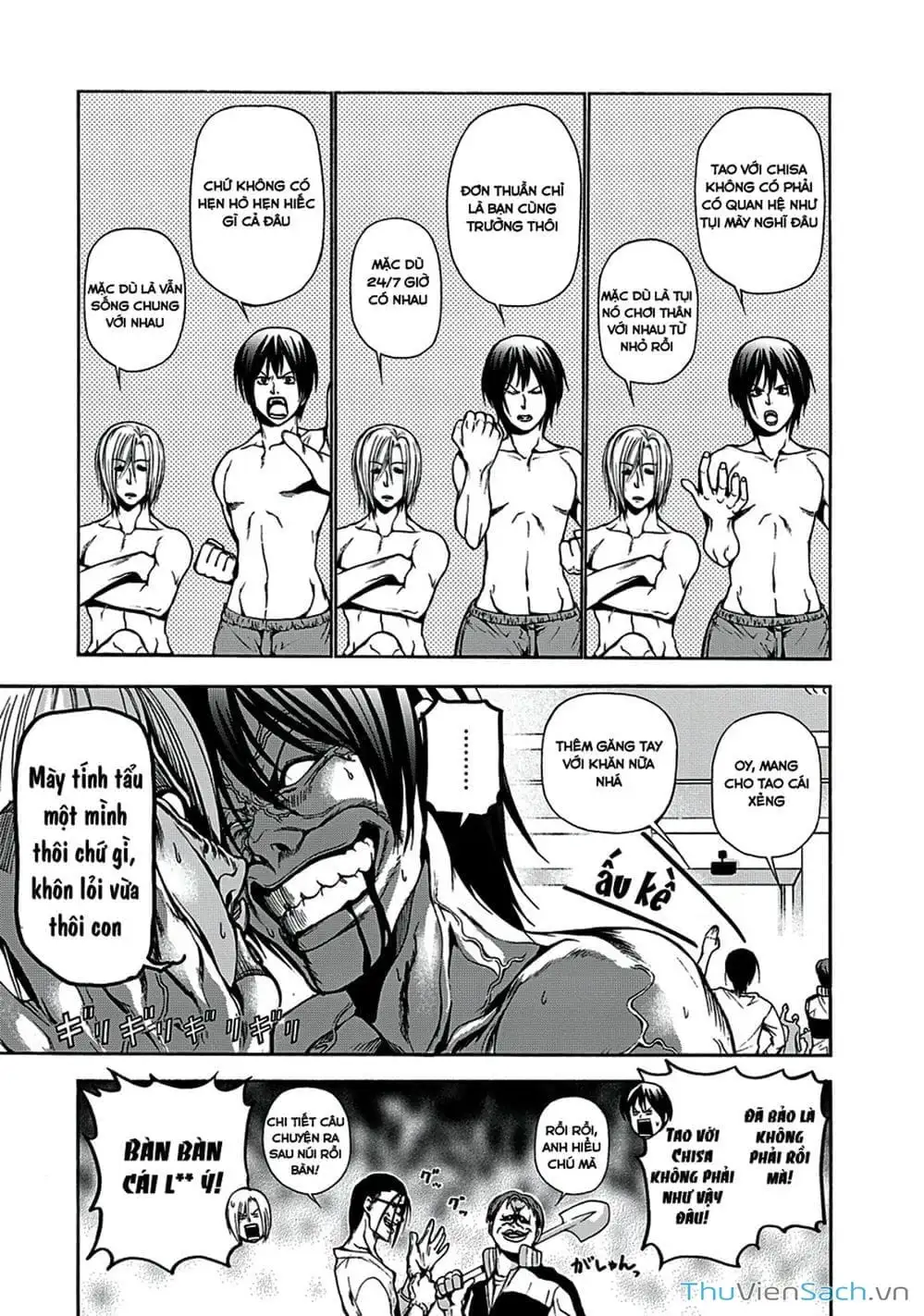 Truyện Tranh Cô Gái Thích Lặn - Grand Blue trang 3