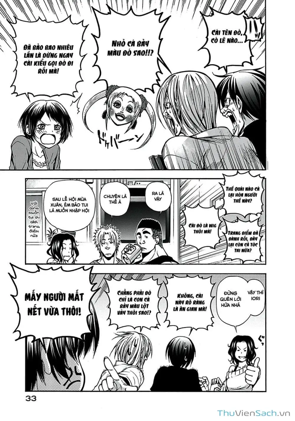 Truyện Tranh Cô Gái Thích Lặn - Grand Blue trang 3