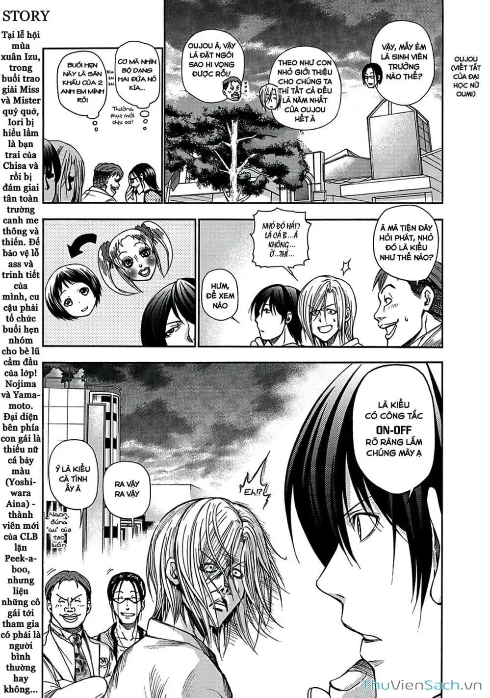 Truyện Tranh Cô Gái Thích Lặn - Grand Blue trang 3