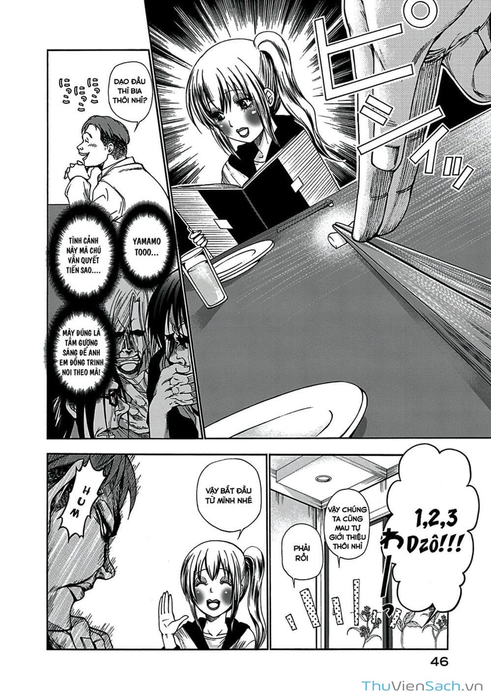 Truyện Tranh Cô Gái Thích Lặn - Grand Blue trang 3