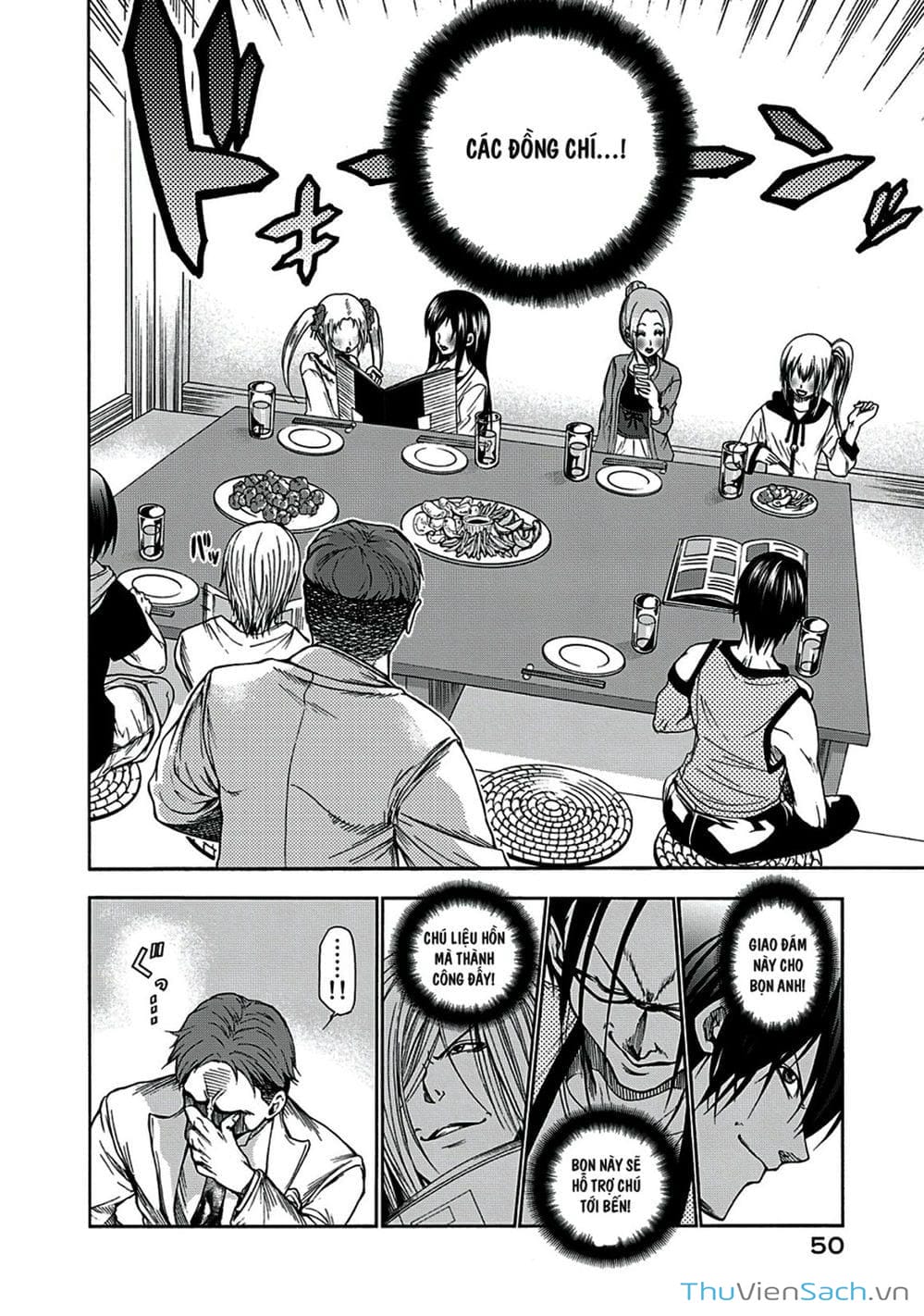 Truyện Tranh Cô Gái Thích Lặn - Grand Blue trang 3