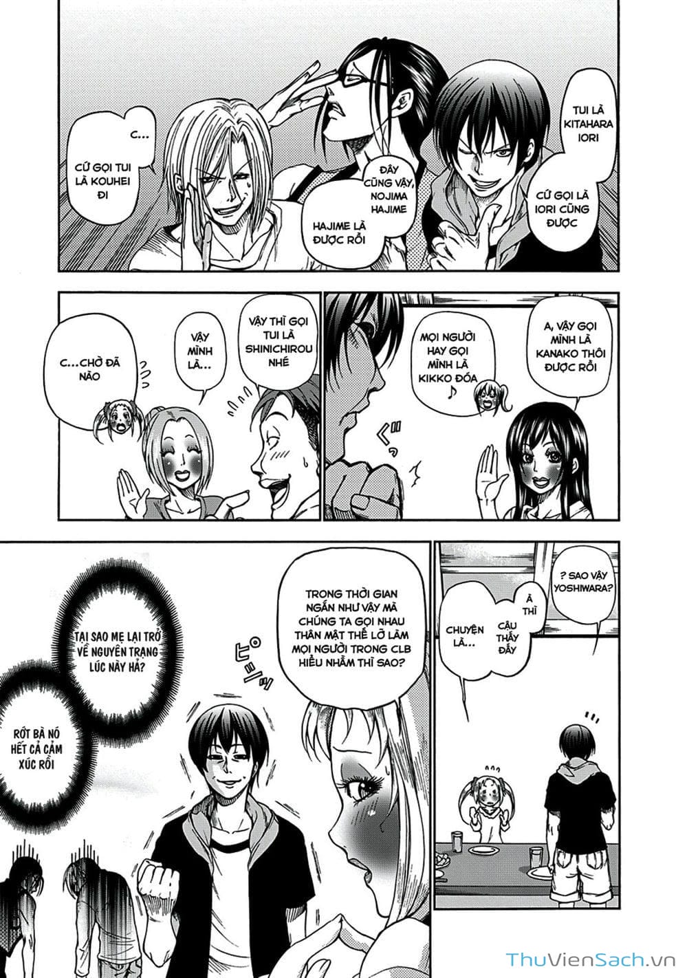 Truyện Tranh Cô Gái Thích Lặn - Grand Blue trang 3