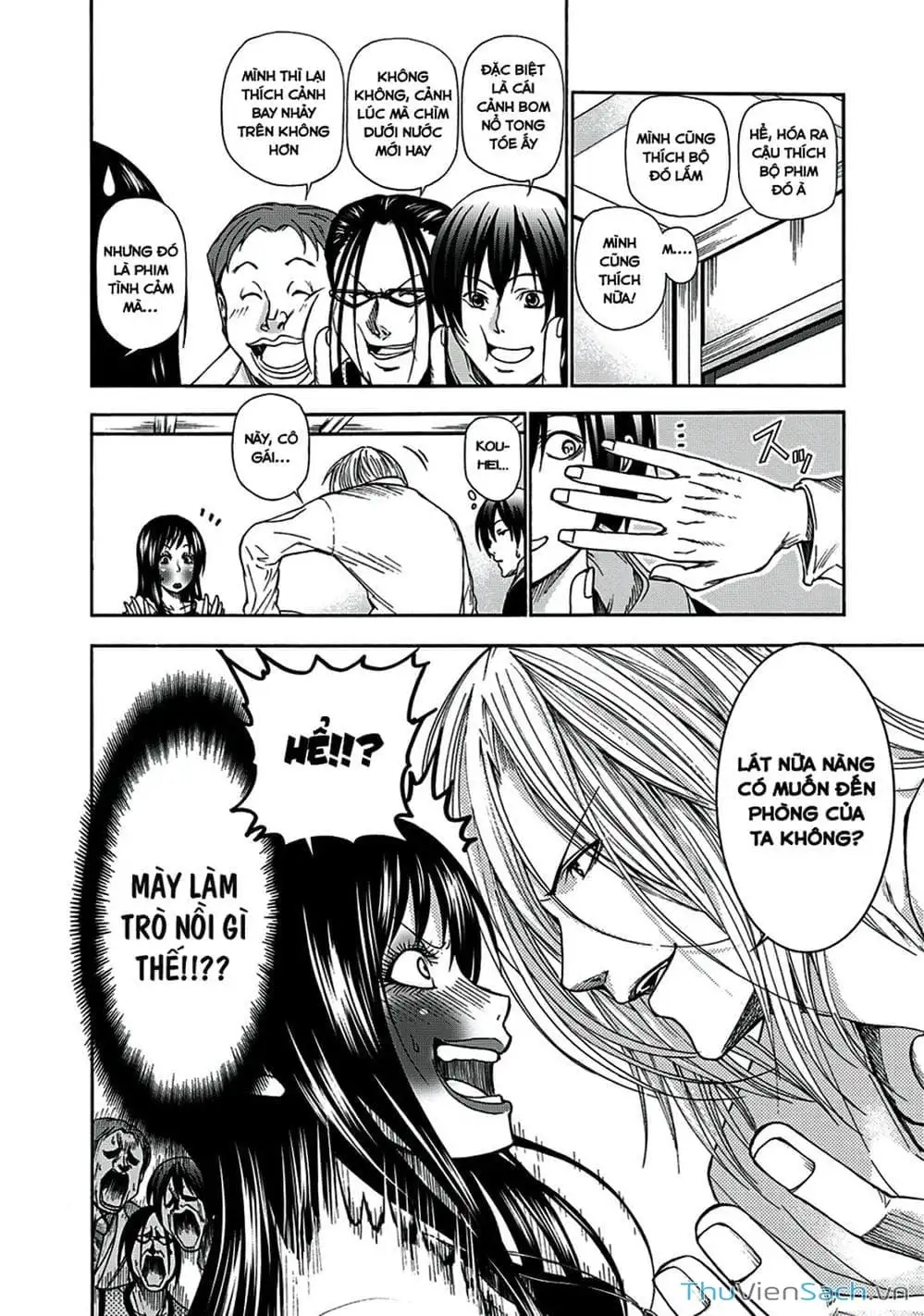 Truyện Tranh Cô Gái Thích Lặn - Grand Blue trang 3