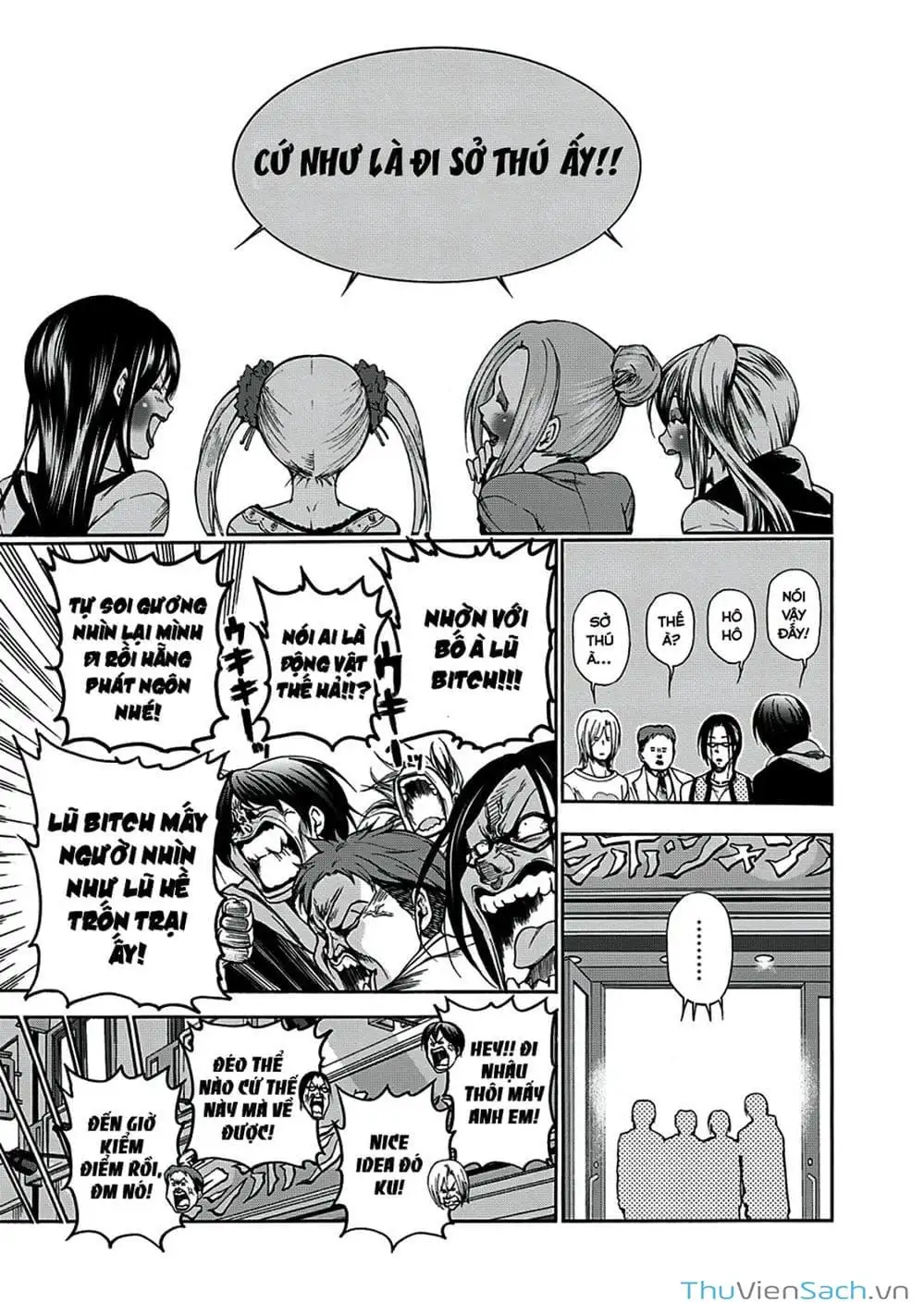 Truyện Tranh Cô Gái Thích Lặn - Grand Blue trang 3