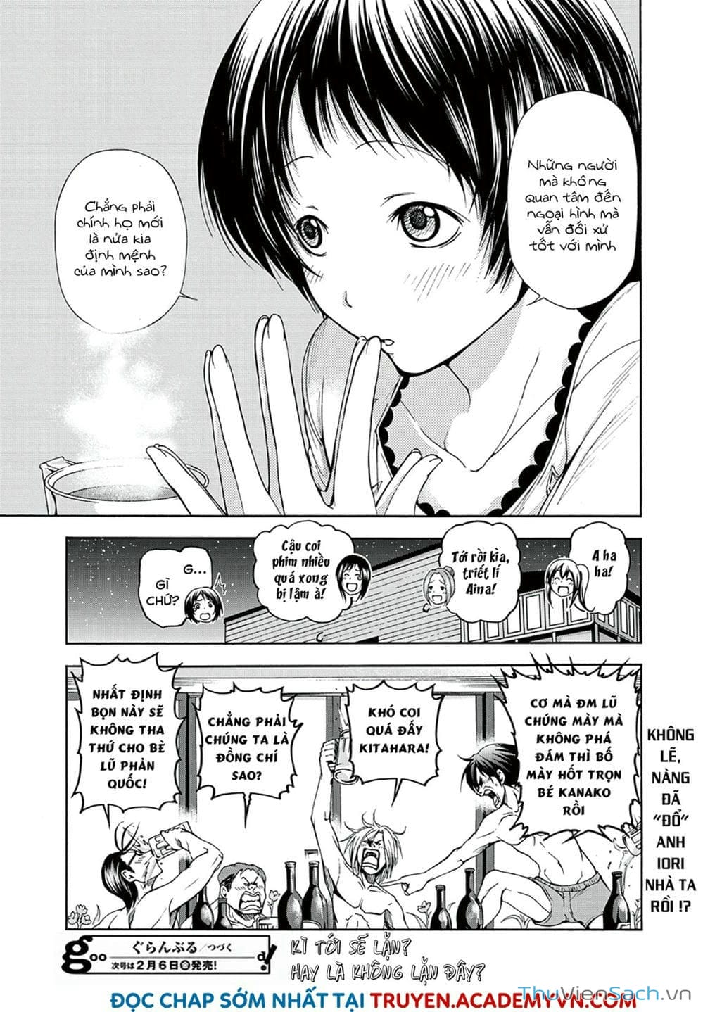 Truyện Tranh Cô Gái Thích Lặn - Grand Blue trang 3