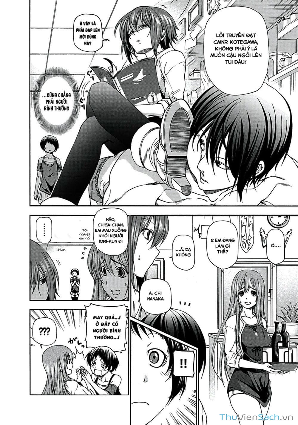 Truyện Tranh Cô Gái Thích Lặn - Grand Blue trang 3