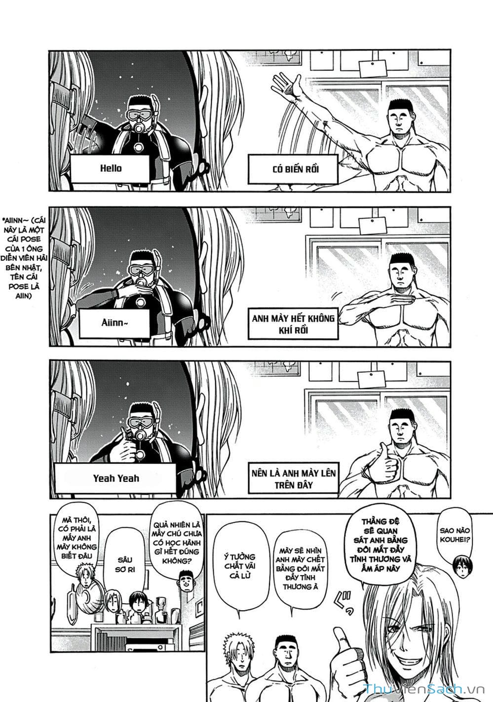 Truyện Tranh Cô Gái Thích Lặn - Grand Blue trang 3