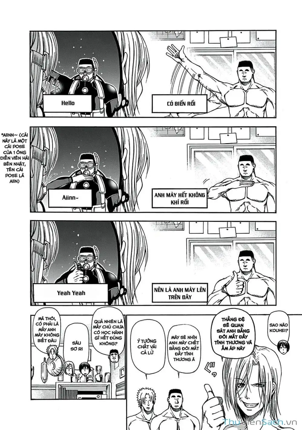 Truyện Tranh Cô Gái Thích Lặn - Grand Blue trang 3