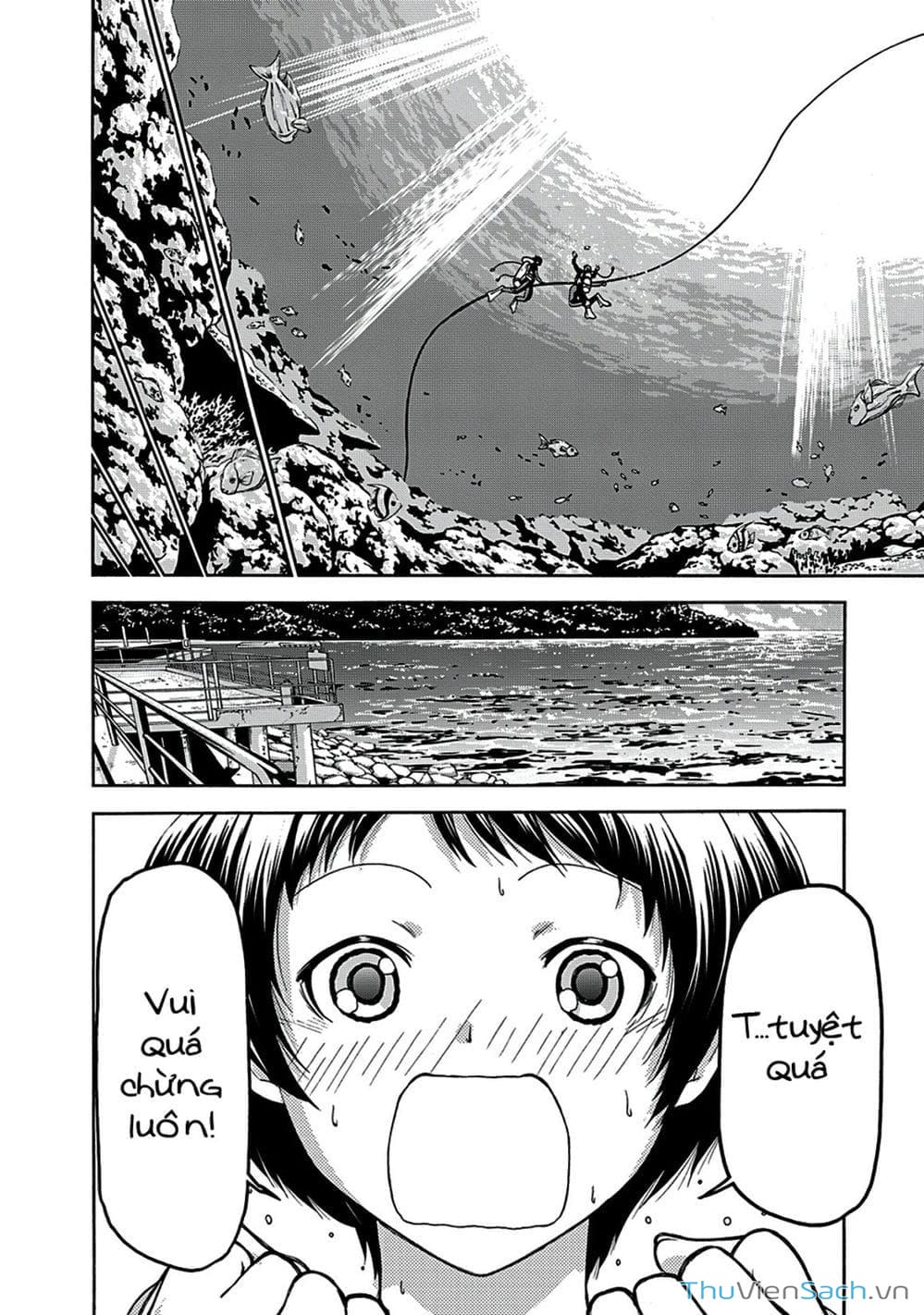 Truyện Tranh Cô Gái Thích Lặn - Grand Blue trang 3