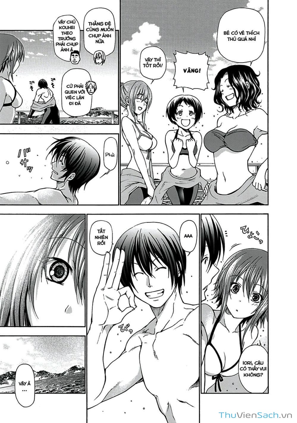 Truyện Tranh Cô Gái Thích Lặn - Grand Blue trang 3