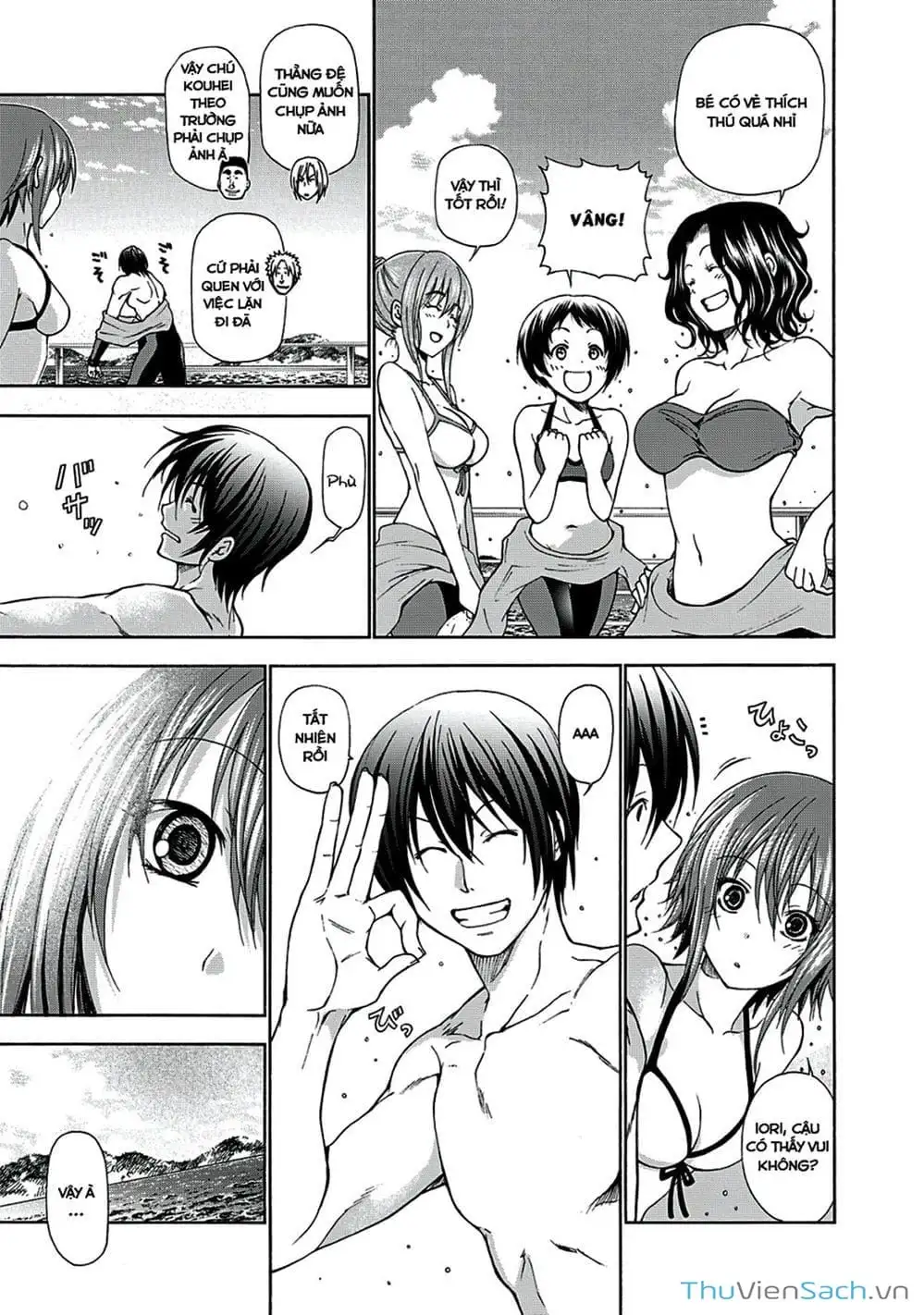 Truyện Tranh Cô Gái Thích Lặn - Grand Blue trang 3