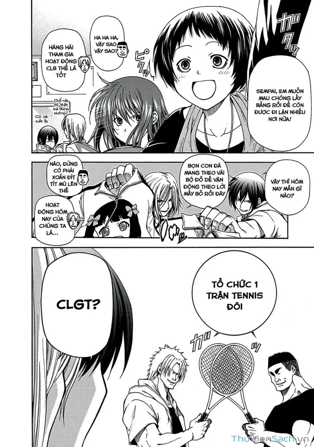 Truyện Tranh Cô Gái Thích Lặn - Grand Blue trang 3