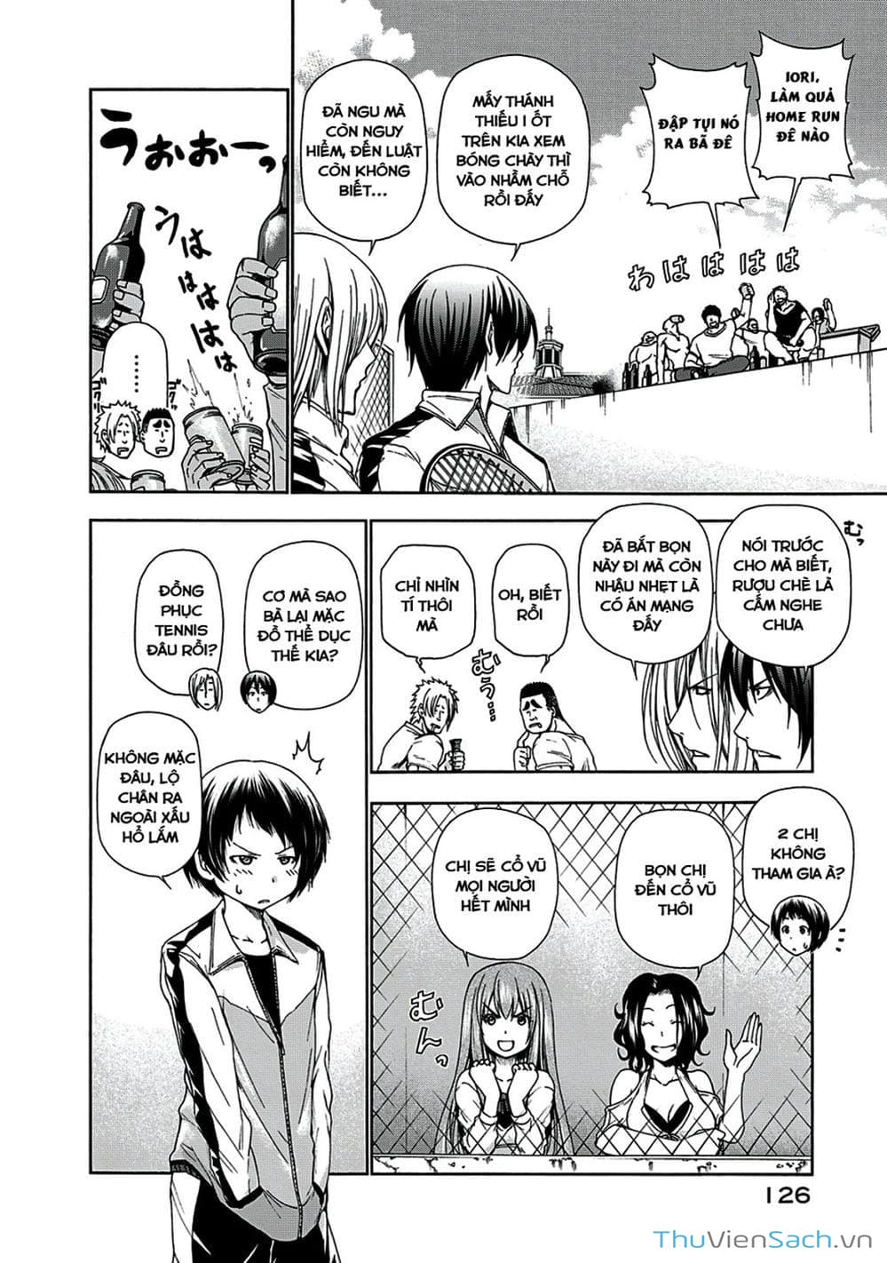 Truyện Tranh Cô Gái Thích Lặn - Grand Blue trang 3