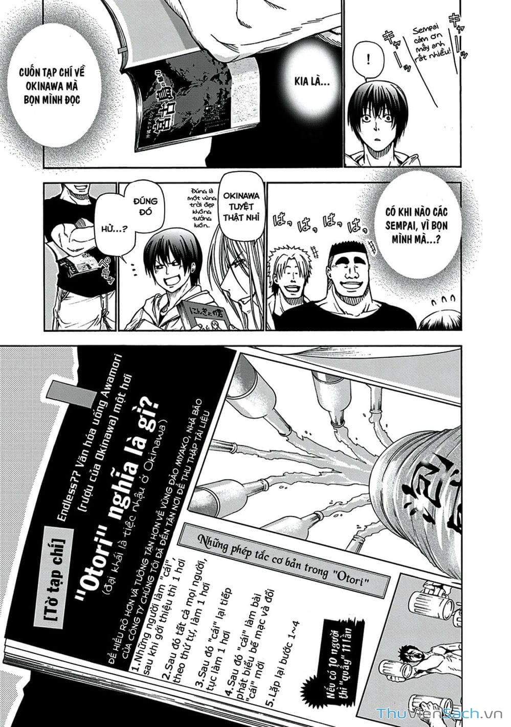 Truyện Tranh Cô Gái Thích Lặn - Grand Blue trang 3