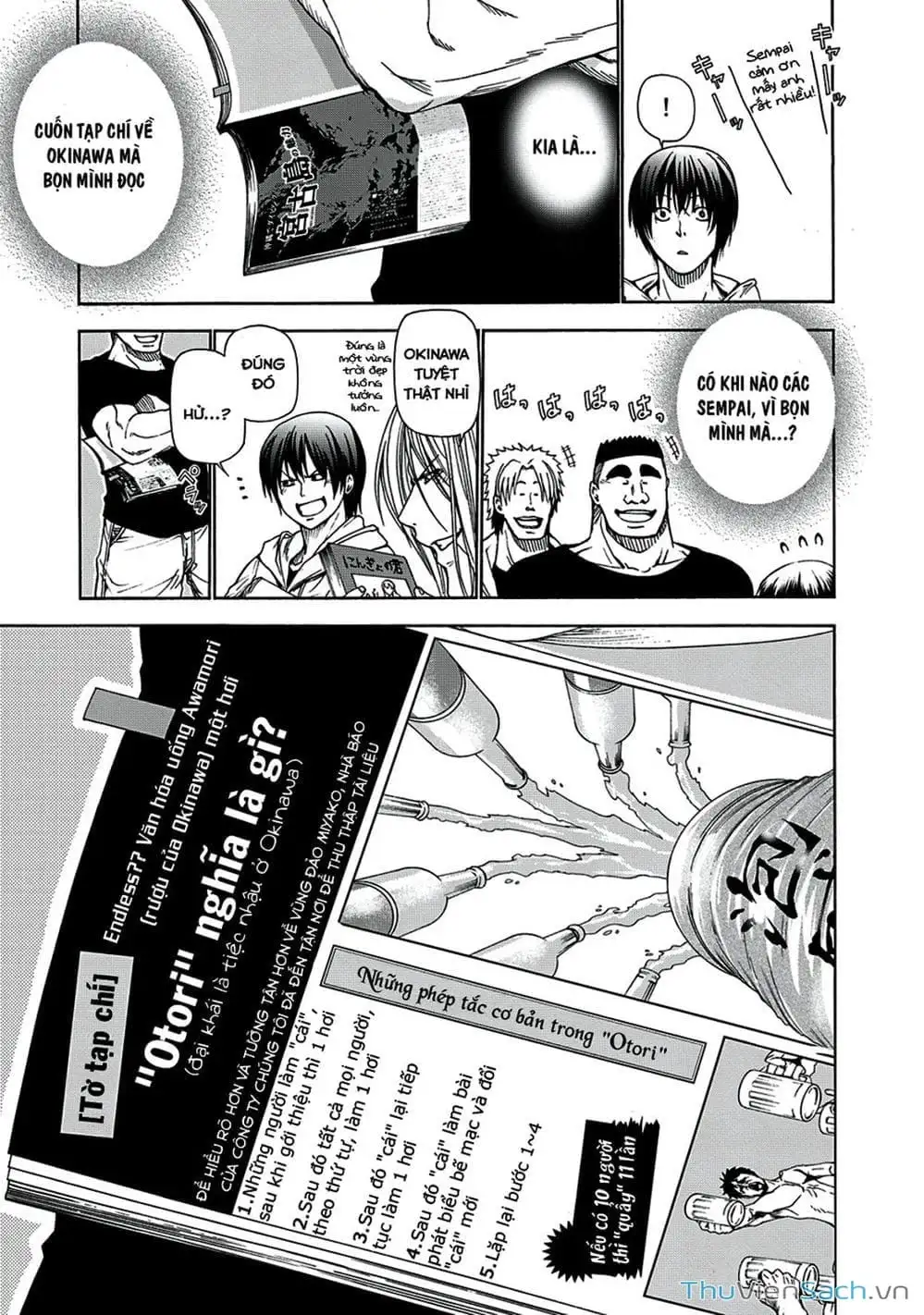 Truyện Tranh Cô Gái Thích Lặn - Grand Blue trang 3