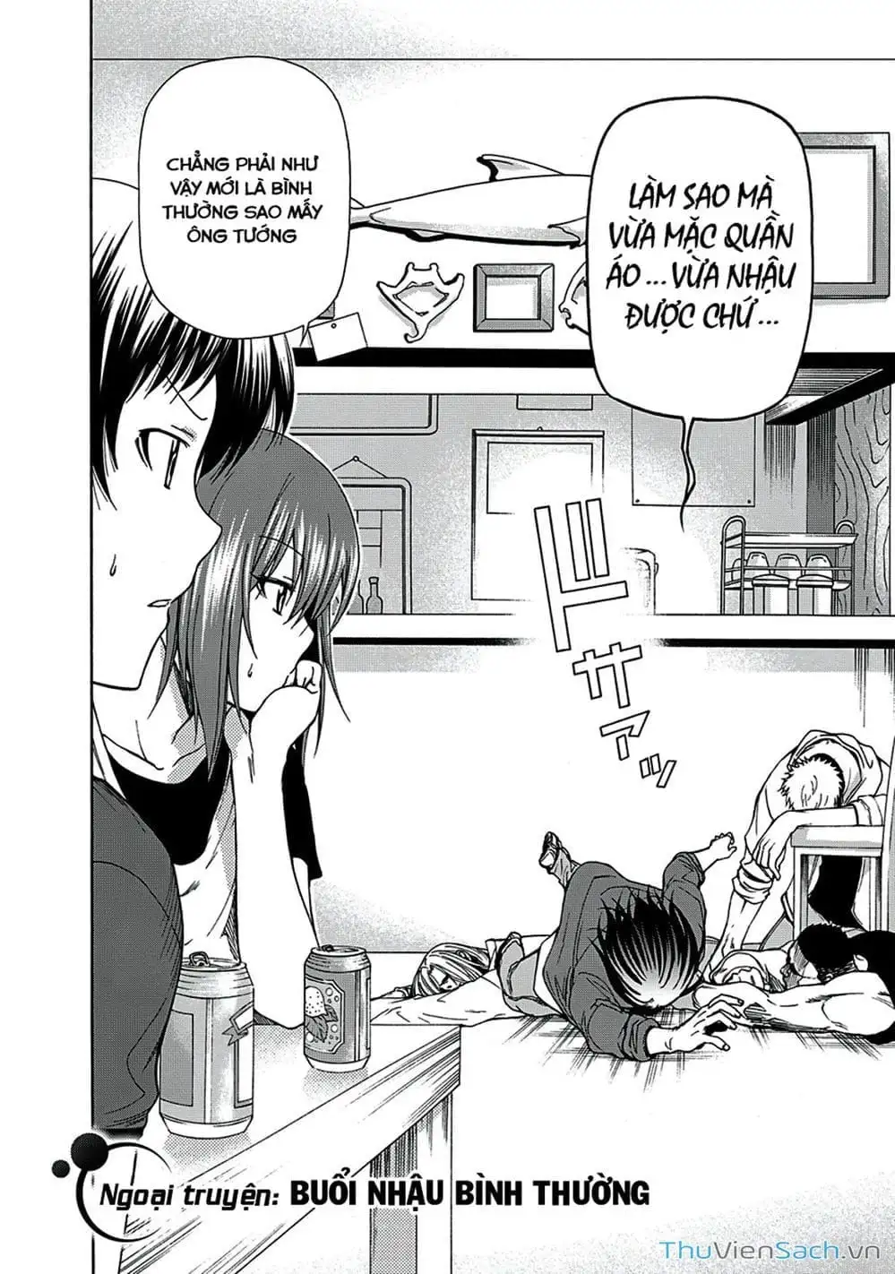 Truyện Tranh Cô Gái Thích Lặn - Grand Blue trang 3