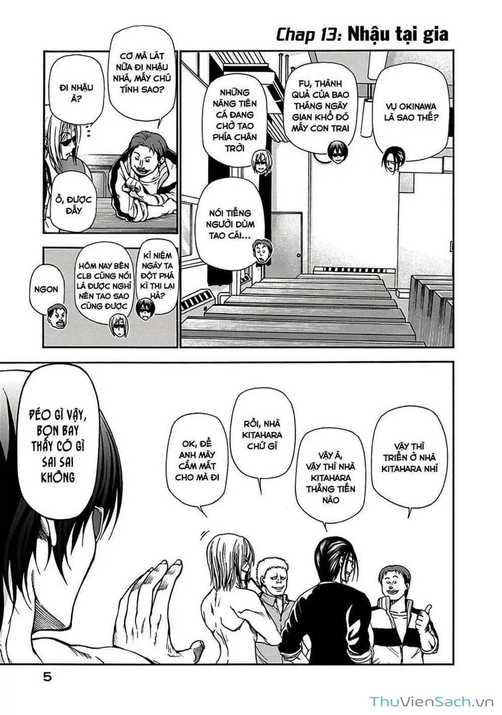 Truyện Tranh Cô Gái Thích Lặn - Grand Blue trang 3