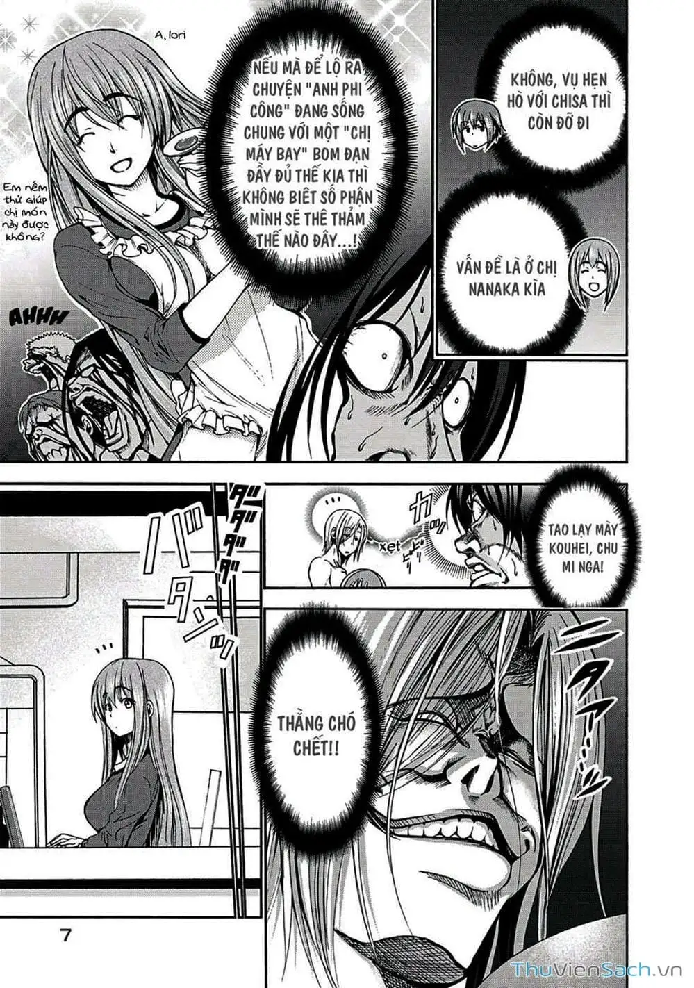 Truyện Tranh Cô Gái Thích Lặn - Grand Blue trang 3