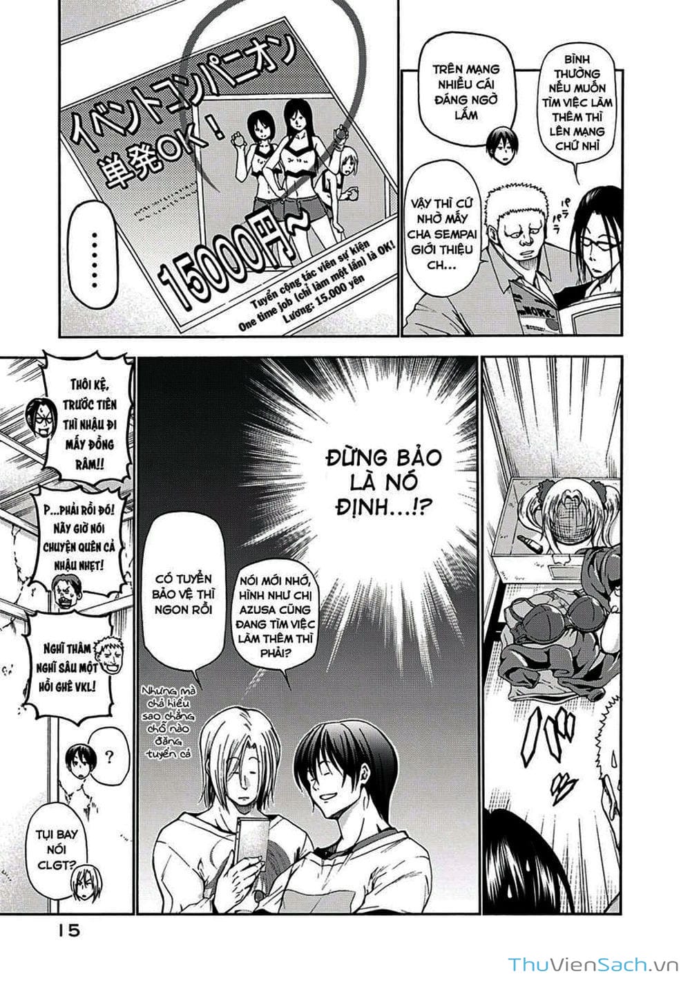 Truyện Tranh Cô Gái Thích Lặn - Grand Blue trang 3