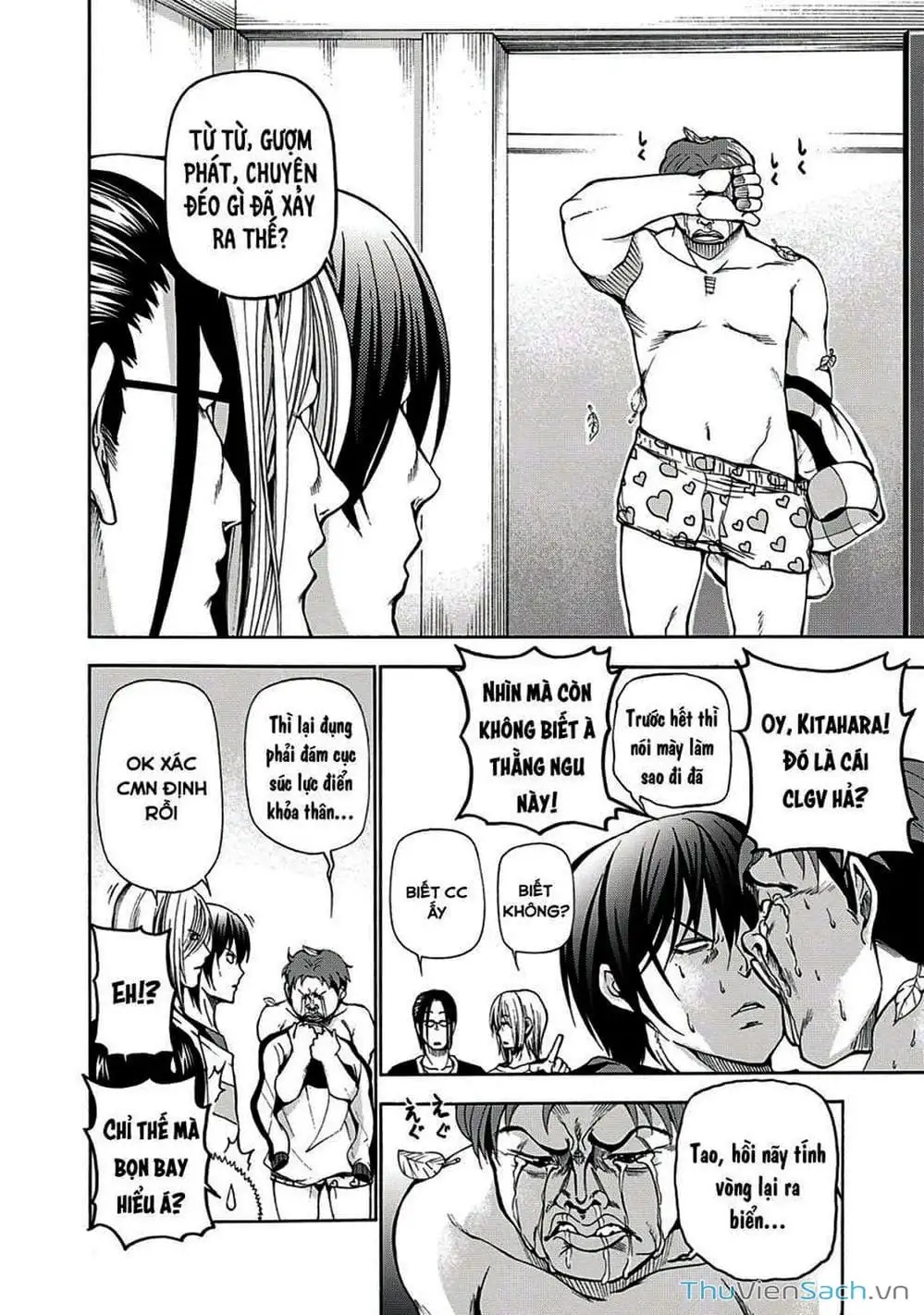 Truyện Tranh Cô Gái Thích Lặn - Grand Blue trang 3