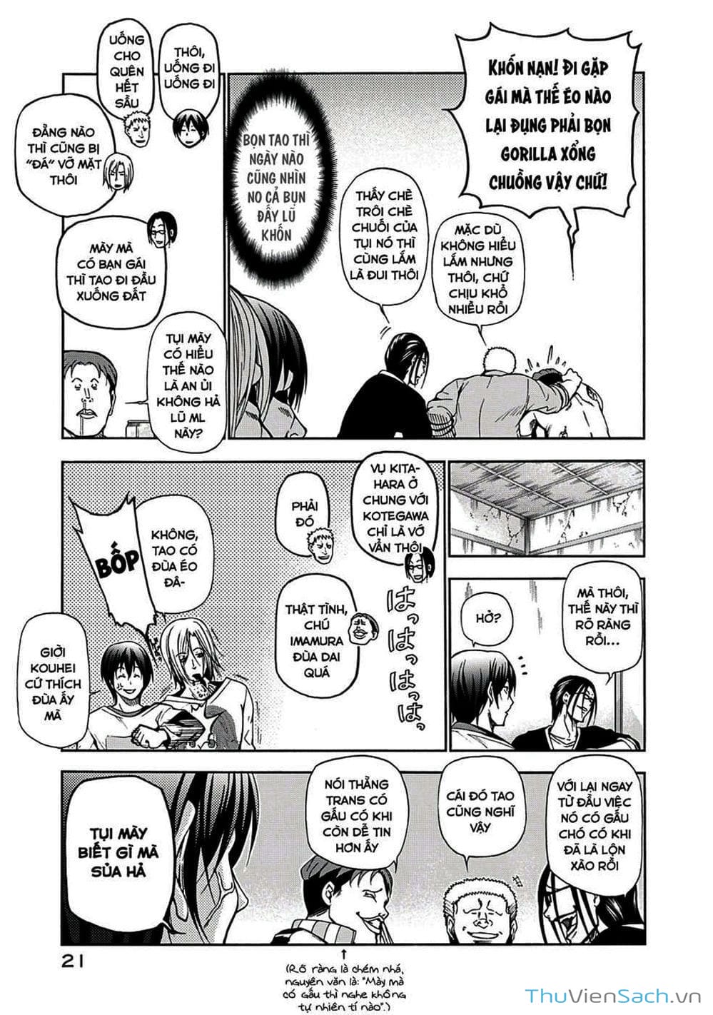 Truyện Tranh Cô Gái Thích Lặn - Grand Blue trang 3