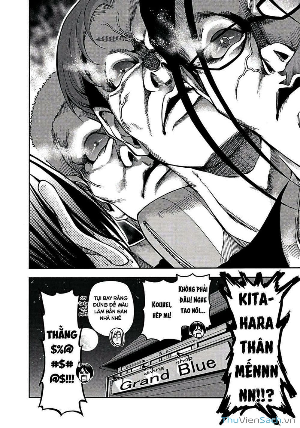 Truyện Tranh Cô Gái Thích Lặn - Grand Blue trang 3