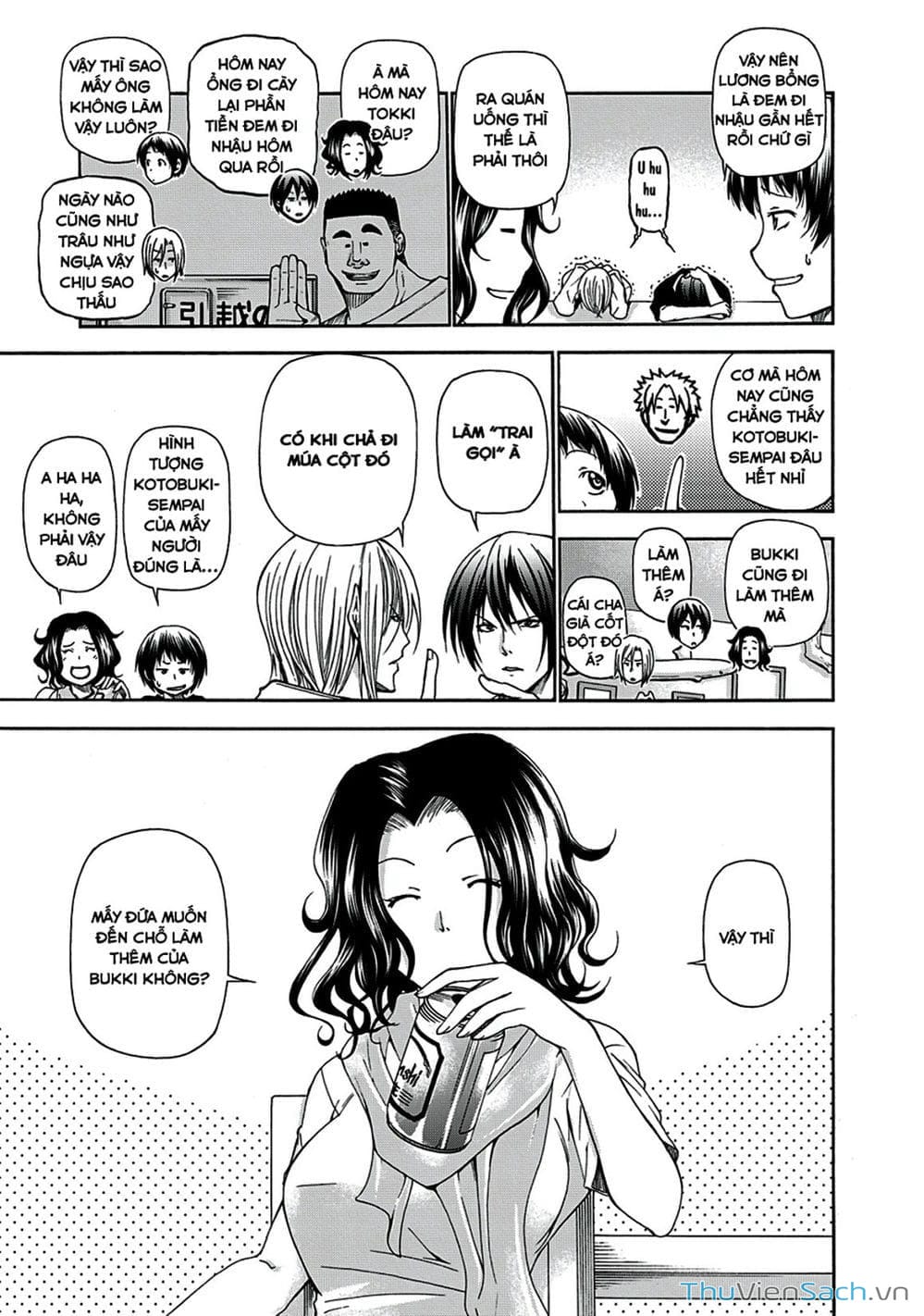 Truyện Tranh Cô Gái Thích Lặn - Grand Blue trang 3