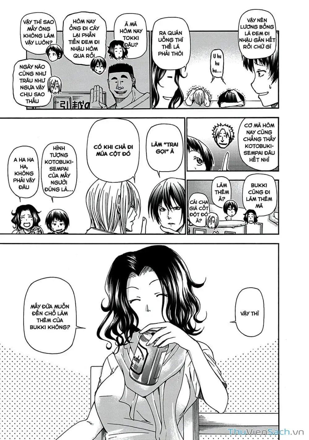 Truyện Tranh Cô Gái Thích Lặn - Grand Blue trang 3