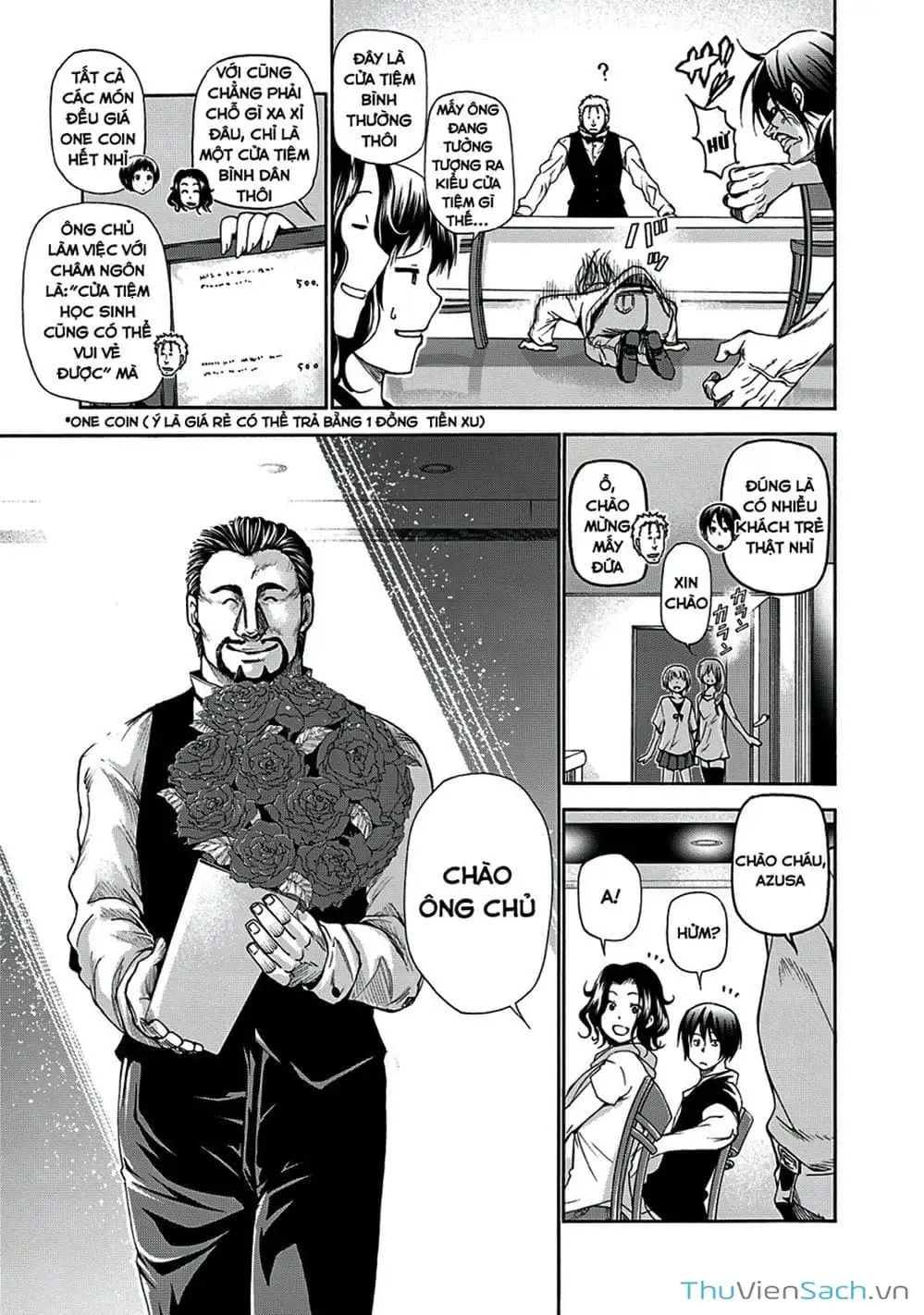 Truyện Tranh Cô Gái Thích Lặn - Grand Blue trang 3