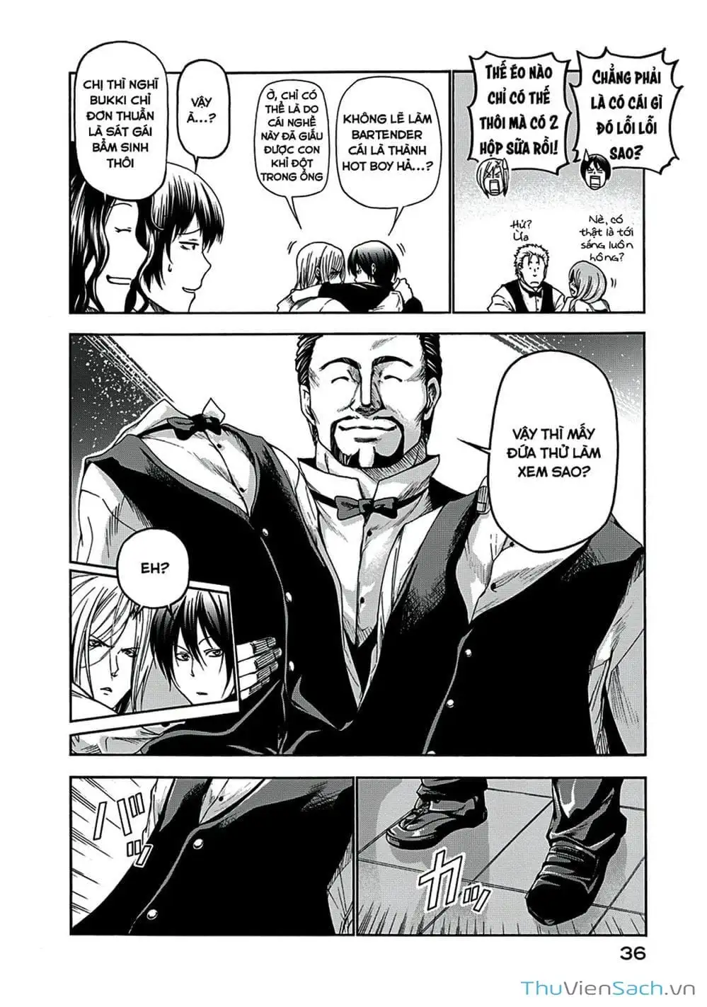 Truyện Tranh Cô Gái Thích Lặn - Grand Blue trang 3