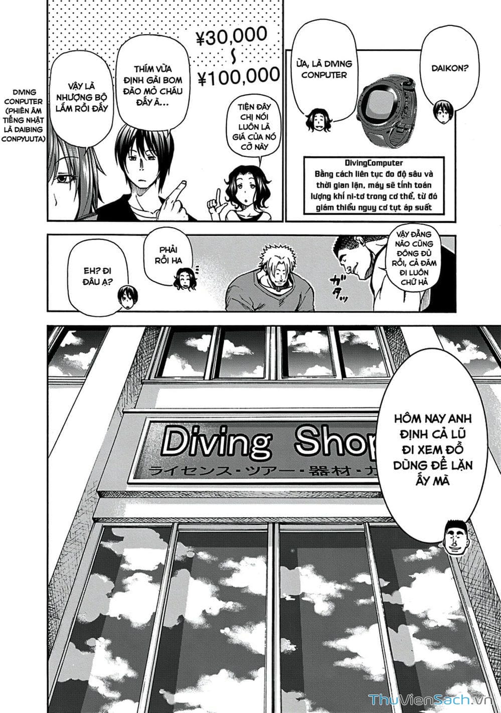 Truyện Tranh Cô Gái Thích Lặn - Grand Blue trang 3