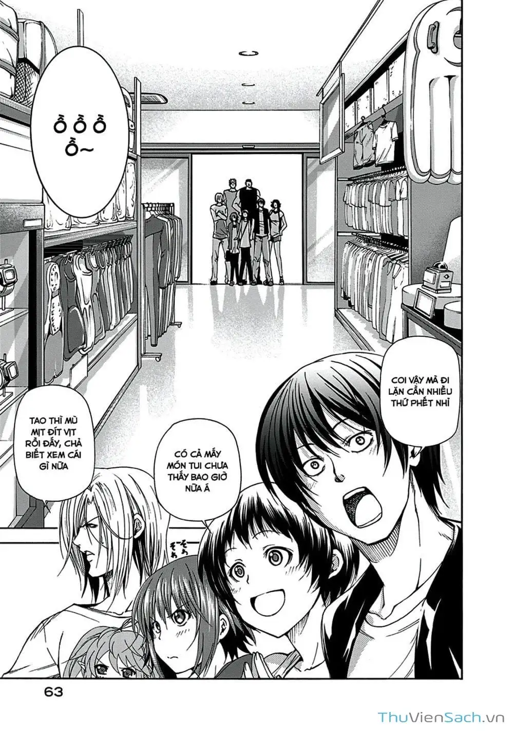 Truyện Tranh Cô Gái Thích Lặn - Grand Blue trang 3