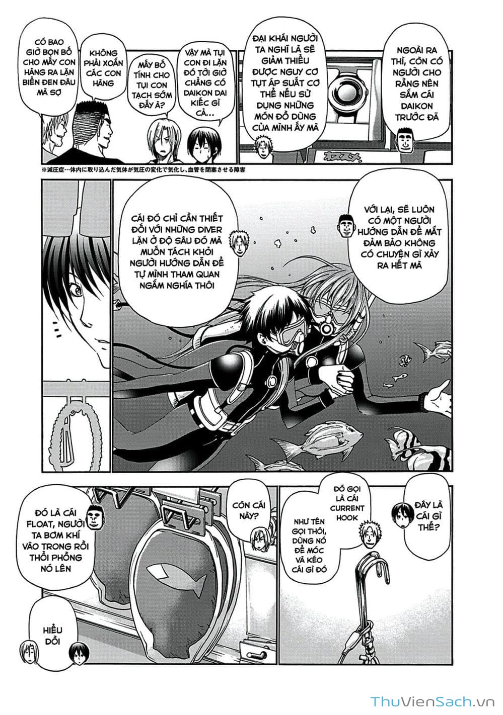 Truyện Tranh Cô Gái Thích Lặn - Grand Blue trang 3