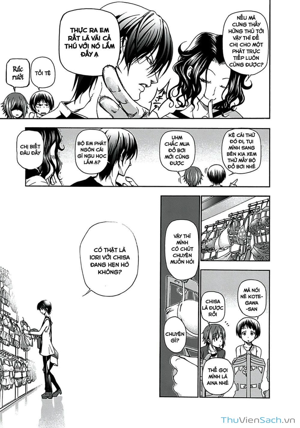 Truyện Tranh Cô Gái Thích Lặn - Grand Blue trang 3