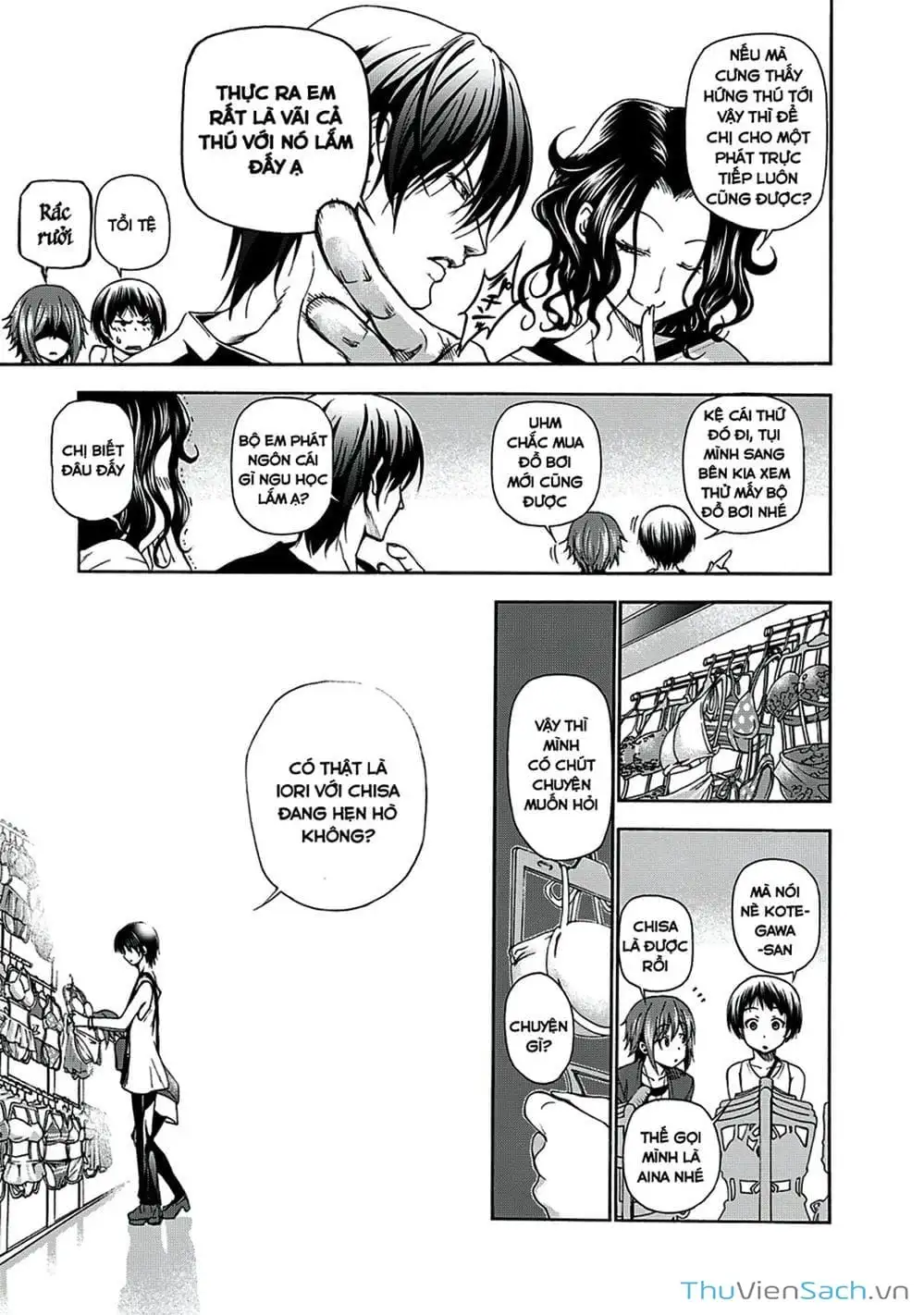 Truyện Tranh Cô Gái Thích Lặn - Grand Blue trang 3