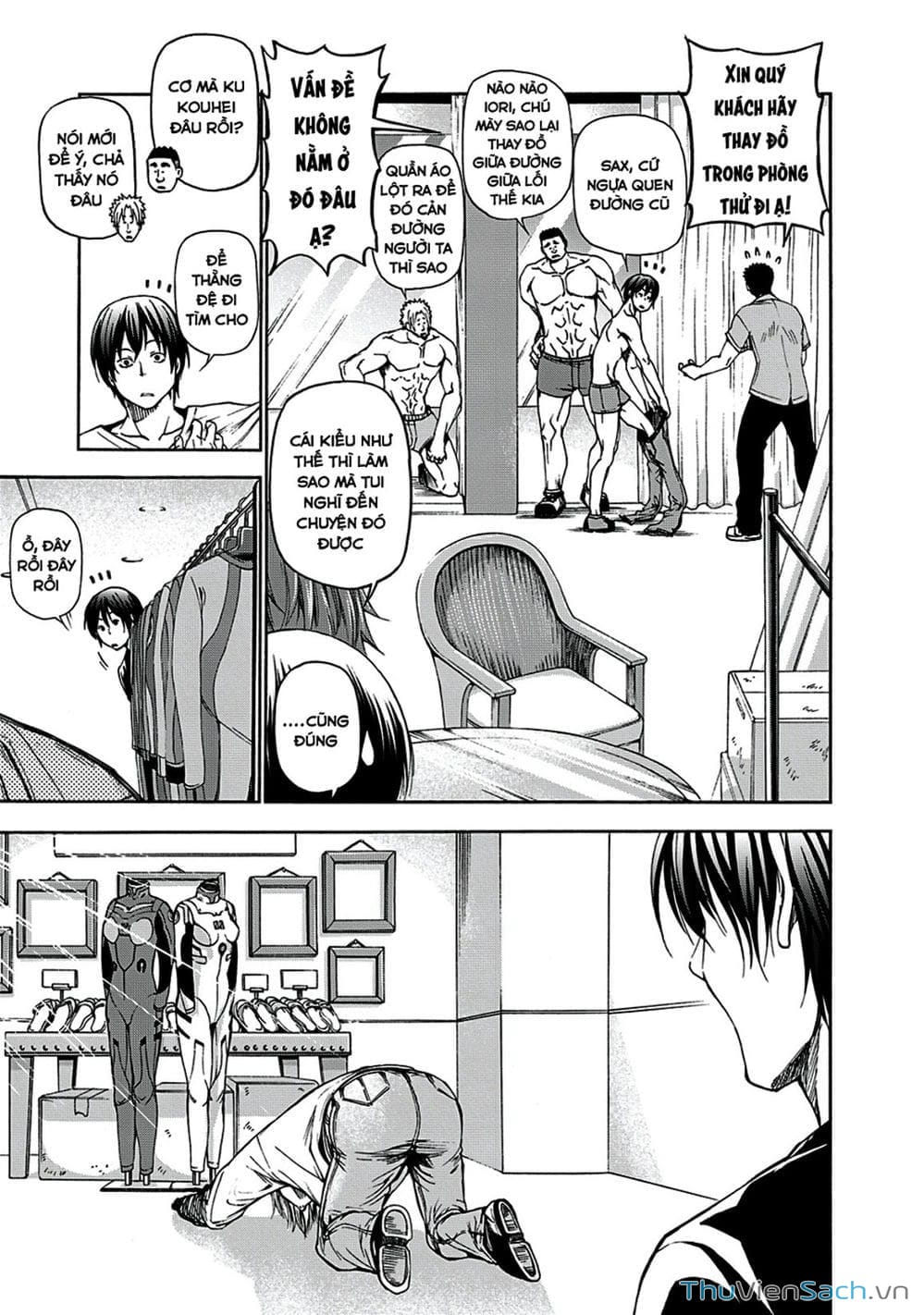 Truyện Tranh Cô Gái Thích Lặn - Grand Blue trang 3