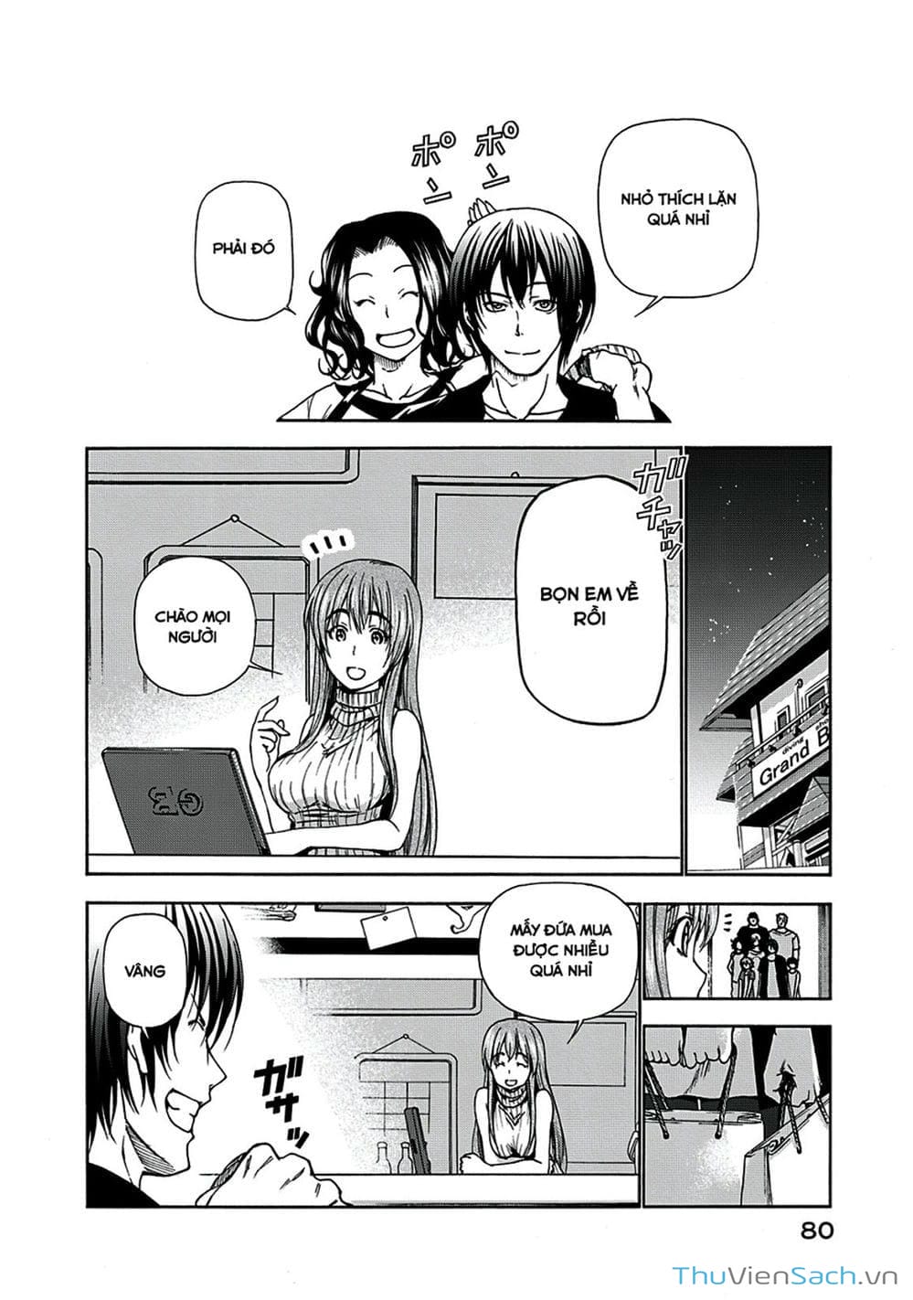 Truyện Tranh Cô Gái Thích Lặn - Grand Blue trang 3