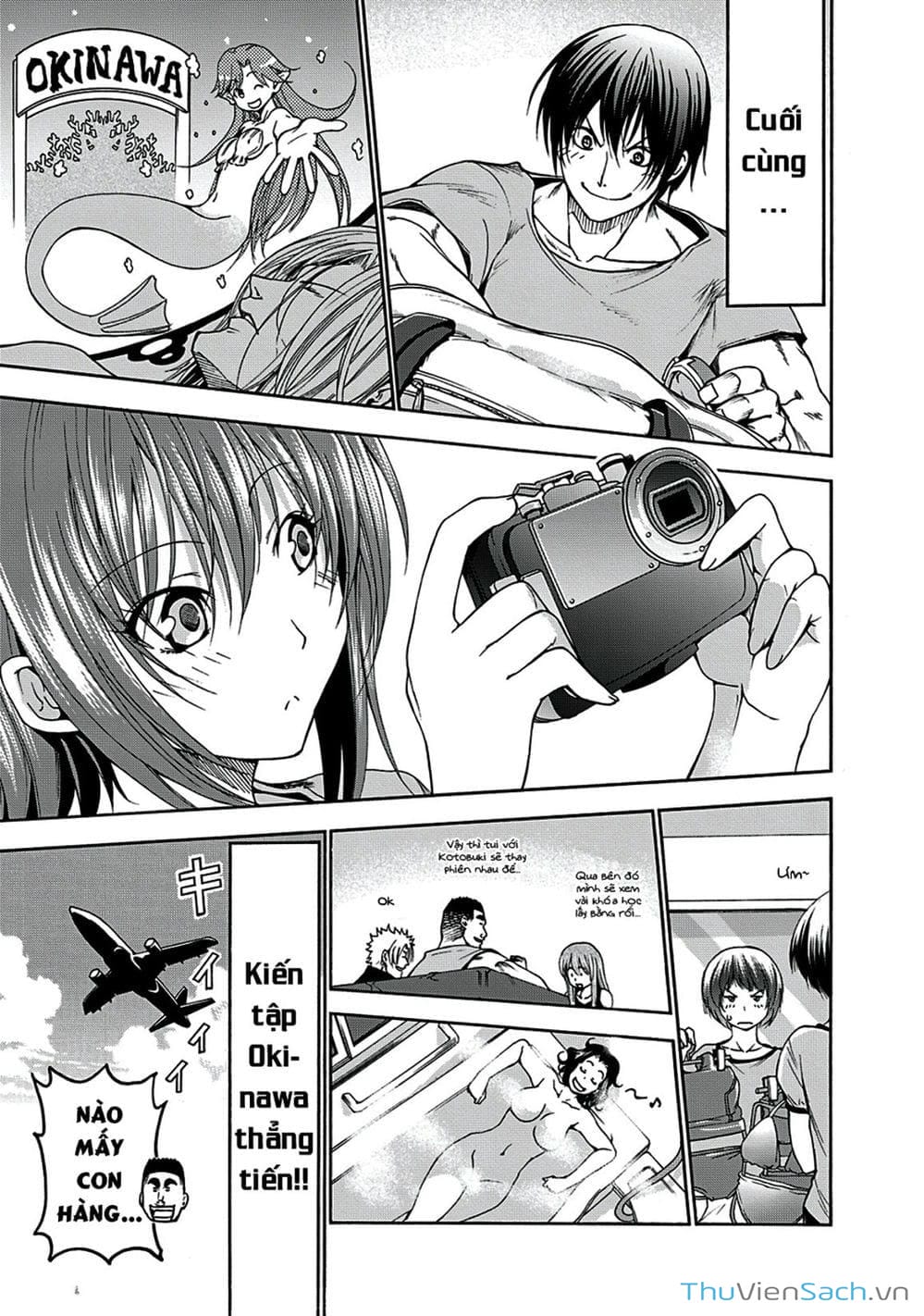 Truyện Tranh Cô Gái Thích Lặn - Grand Blue trang 3