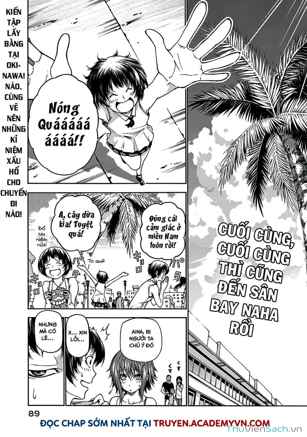 Truyện Tranh Cô Gái Thích Lặn - Grand Blue trang 3