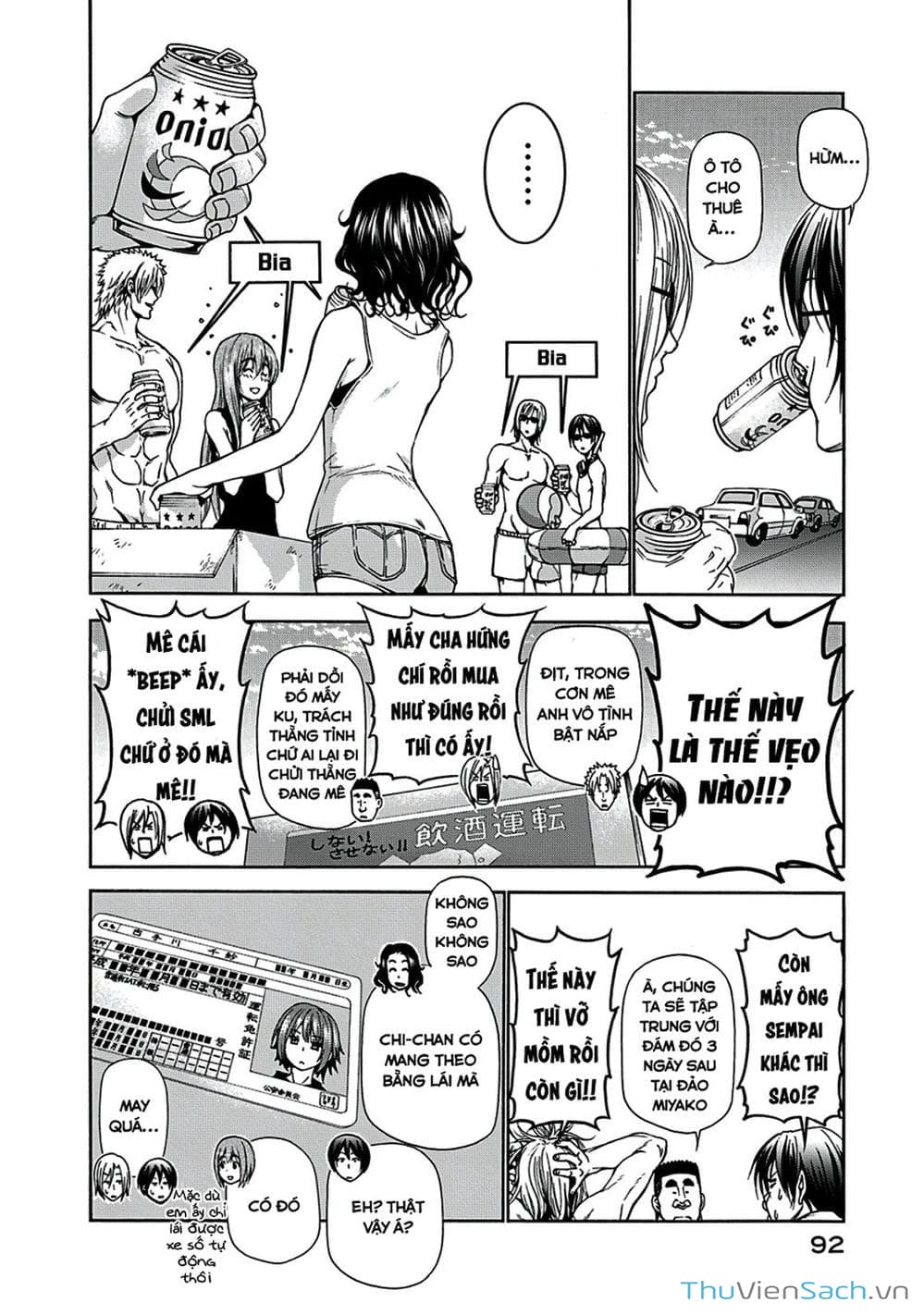 Truyện Tranh Cô Gái Thích Lặn - Grand Blue trang 3