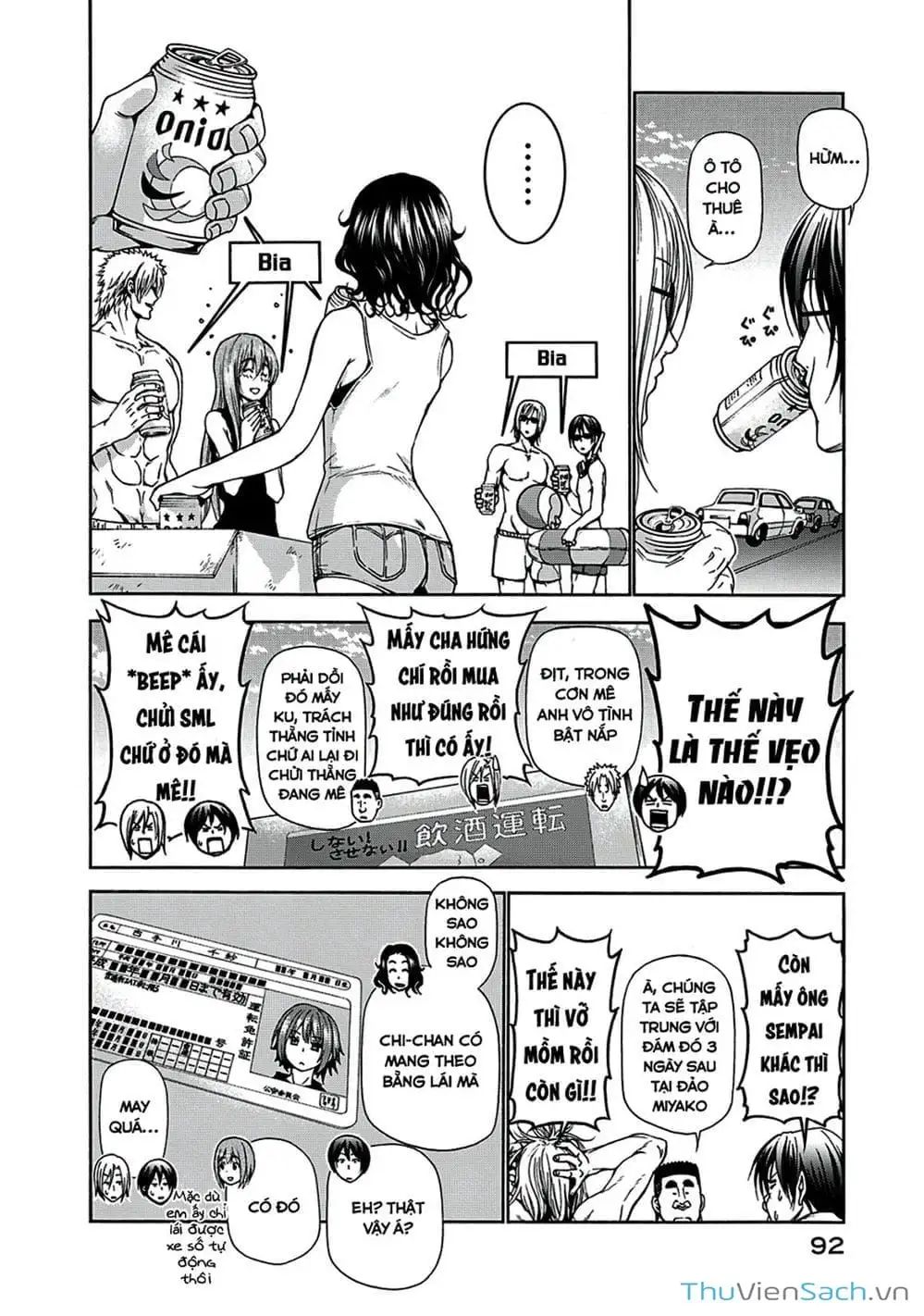 Truyện Tranh Cô Gái Thích Lặn - Grand Blue trang 3