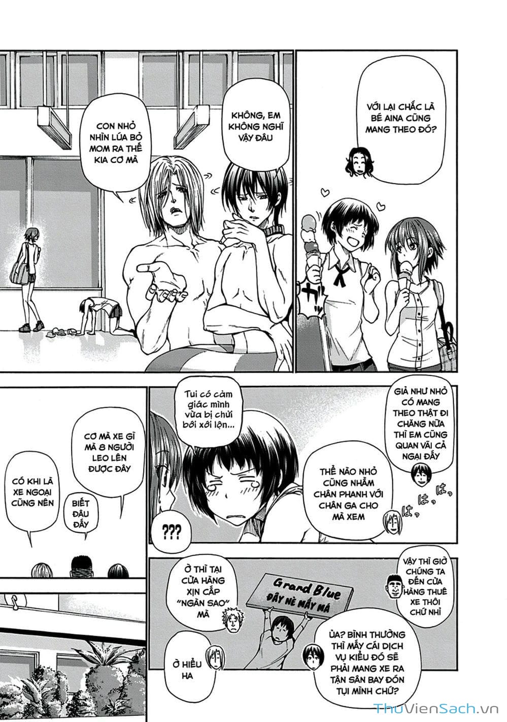 Truyện Tranh Cô Gái Thích Lặn - Grand Blue trang 3