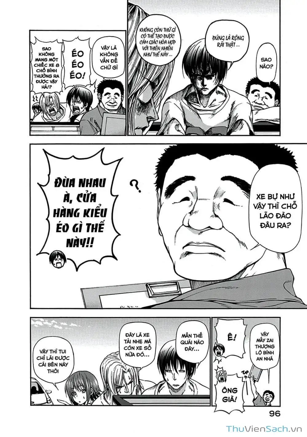 Truyện Tranh Cô Gái Thích Lặn - Grand Blue trang 3