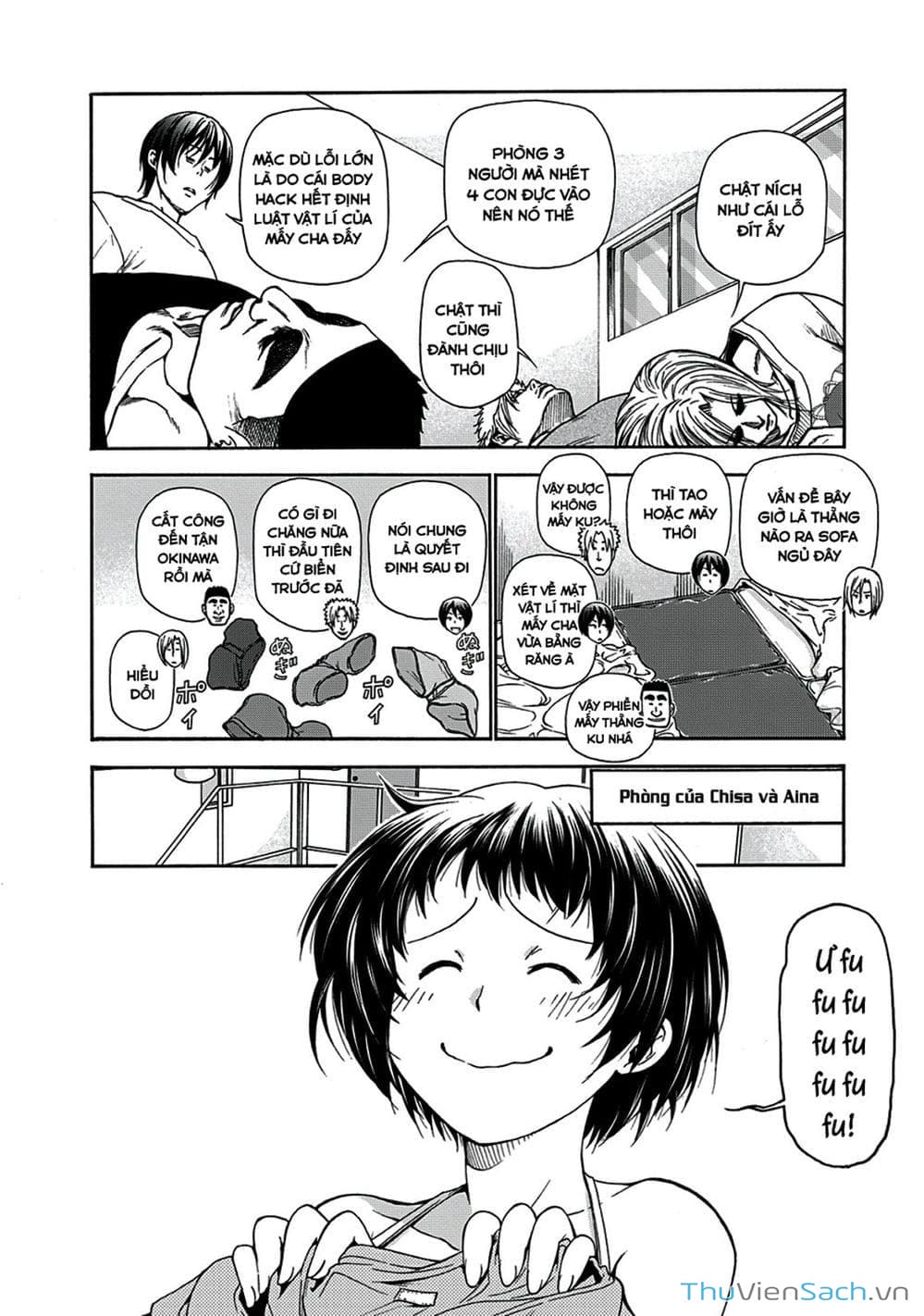 Truyện Tranh Cô Gái Thích Lặn - Grand Blue trang 3