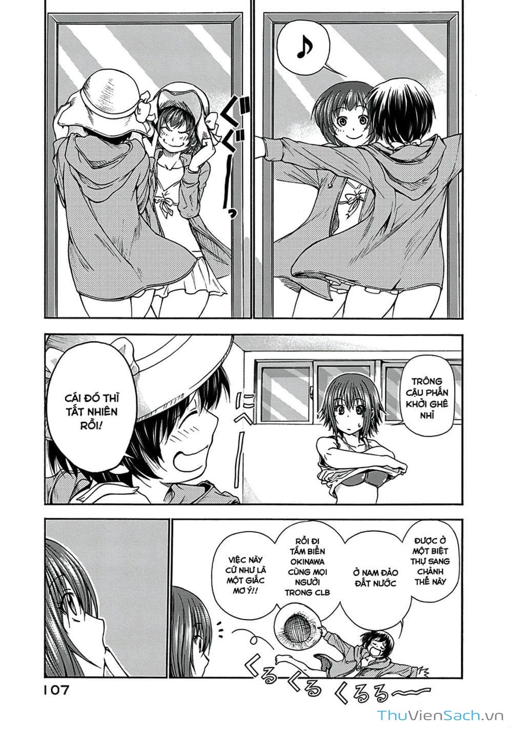 Truyện Tranh Cô Gái Thích Lặn - Grand Blue trang 3