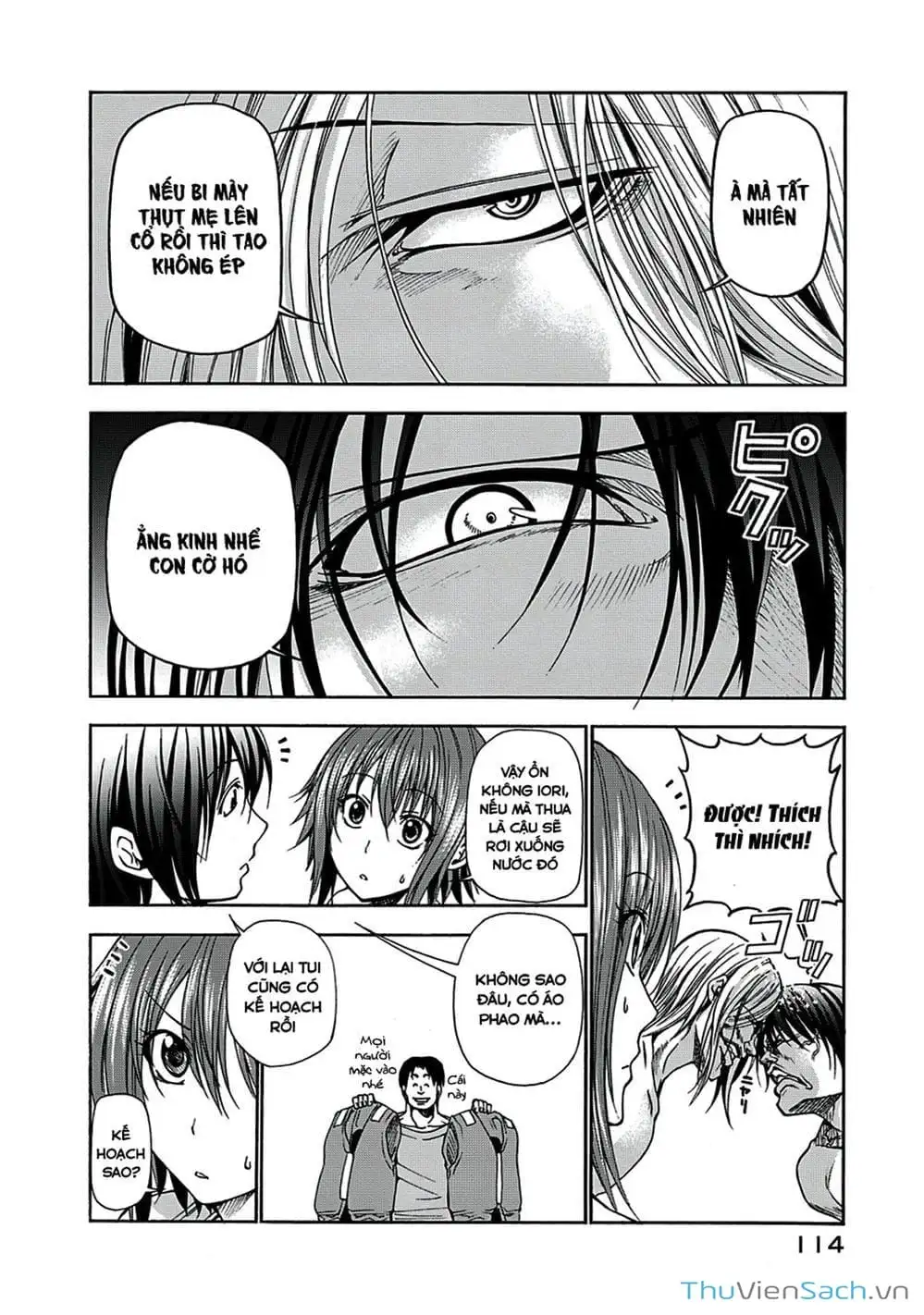 Truyện Tranh Cô Gái Thích Lặn - Grand Blue trang 3