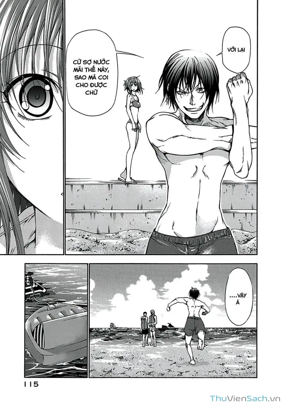Truyện Tranh Cô Gái Thích Lặn - Grand Blue trang 3